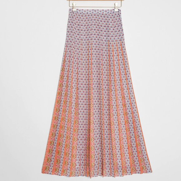 Anthropologie Nonie Pleated Maxi Skirt - Picture 6 of 12